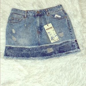 Denim skirt
